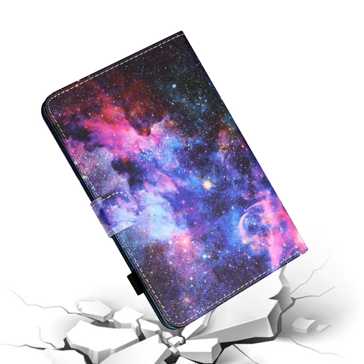 For iPad Pro 11 2024 Coloured Drawing Stitching Smart Leather Tablet Case(Starry Sky) - iPad Pro 11 2024 Cases by buy2fix | Online Shopping UK | buy2fix