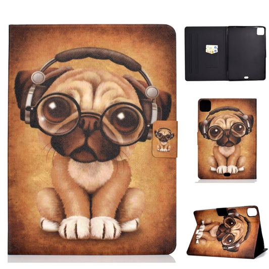 For iPad Pro 11 2024 Voltage Colored Drawing Smart Leather Tablet Case(Dog) - iPad Pro 11 2024 Cases by buy2fix | Online Shopping UK | buy2fix