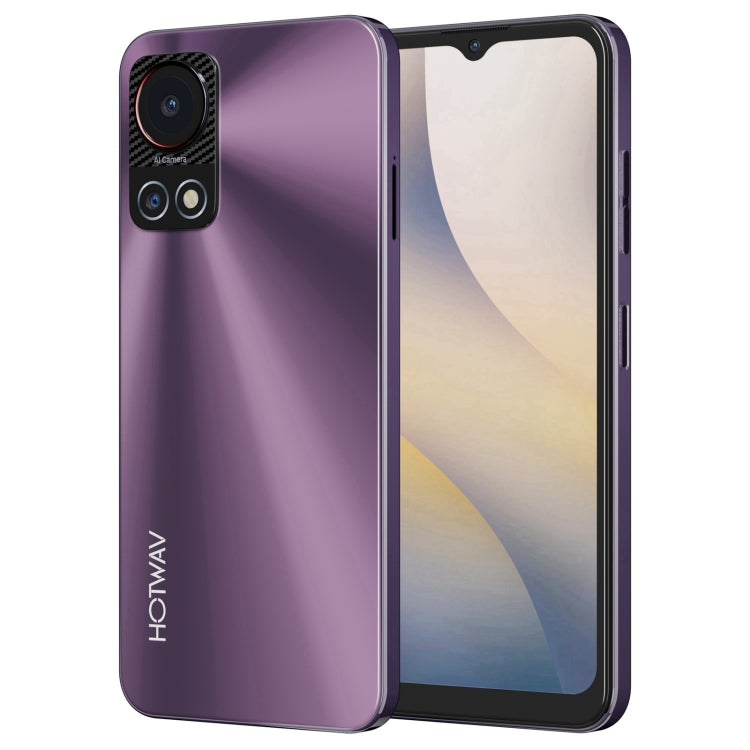 [HK Warehouse] HOTWAV Note 13, 4GB+128GB, Side Fingerprint Identification, 6.6 inch Android 13 T606 Octa Core up to 1.6GHz, Network: 4G, NFC, OTG(Violet) - Other by HOTWAV | Online Shopping UK | buy2fix