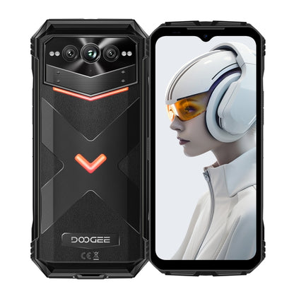 [HK Warehouse] DOOGEE Vmax Plus 5G Rugged Phone, 16GB+512GB, 6.58 inch Android 14 MediaTek Dimensity 7050 Octa Core, Network: 5G, OTG, NFC(Black) - DOOGEE by DOOGEE | Online Shopping UK | buy2fix