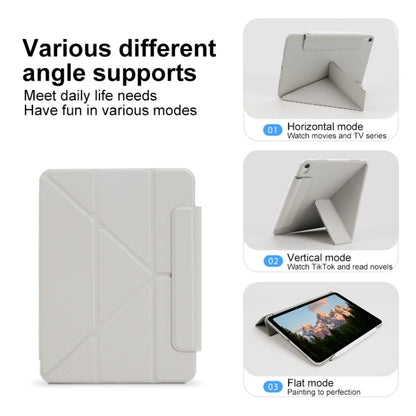 For iPad Pro 11 2024 Y-Shape Double-sided Clip Magnetic Smart Tablet Case(Blue) - iPad Pro 11 2024 Cases by buy2fix | Online Shopping UK | buy2fix