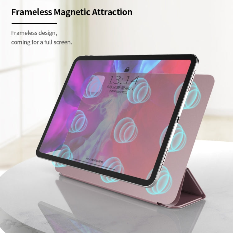 For iPad Pro 11 2024 Ultra-thin Double-sided Clip Magnetic Smart Tablet Case(Mint Green) - iPad Pro 11 2024 Cases by buy2fix | Online Shopping UK | buy2fix