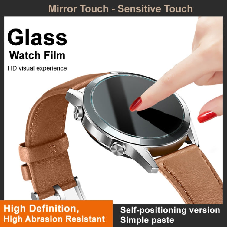 For Huawei Watch GT 4 41mm IMAK Tempered Glass Watch Protective Film Self-contained Positioning Version - Screen Protector by imak | Online Shopping UK | buy2fix