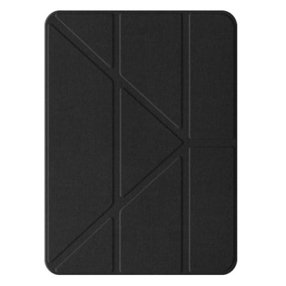 For iPad Pro 11 2024 Mutural Multi-fold Smart Leather Tablet Case(Black) - iPad Pro 11 2024 Cases by Mutural | Online Shopping UK | buy2fix