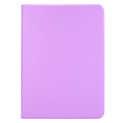 For iPad Pro 11 2024 Stretch Voltage Plain Leather Smart Tablet Case(Purple) - iPad Pro 11 2024 Cases by buy2fix | Online Shopping UK | buy2fix