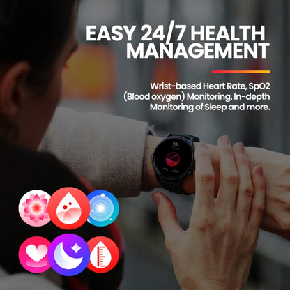 Zeblaze Btalk 3 Plus 1.39 inch Screen Fitness & Wellness Smart Watch Supports Voice Calling(Purple) - Smart Watches by Zeblaze | Online Shopping UK | buy2fix