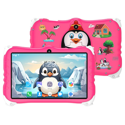 Penguin 7 inch WiFi Kids Tablet PC, 2GB+16GB, Android 7.0 MT6735 Octa Core CPU(Pink) -  by buy2fix | Online Shopping UK | buy2fix