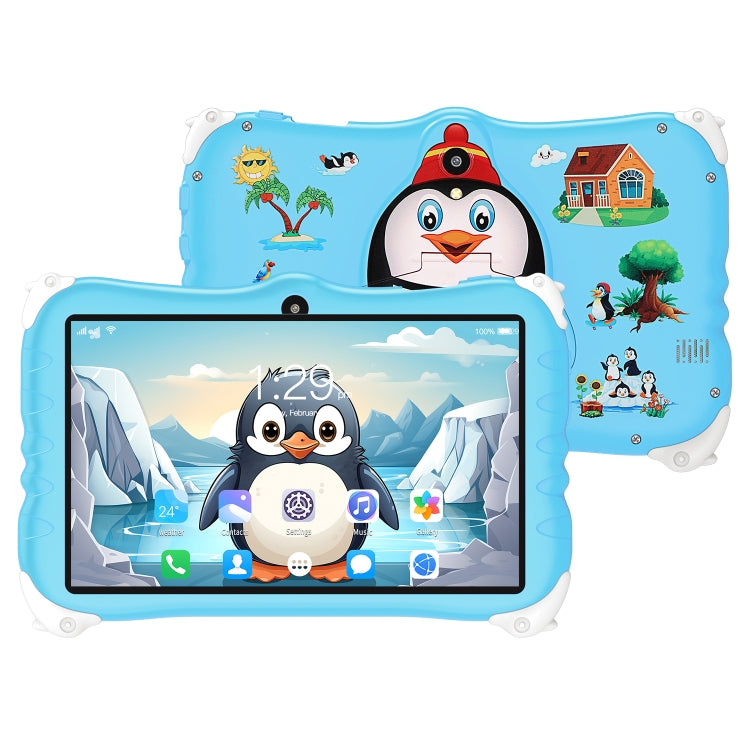 Penguin 7 inch WiFi Kids Tablet PC, 2GB+16GB, Android 7.0 MT6735 Octa Core CPU(Blue) -  by buy2fix | Online Shopping UK | buy2fix