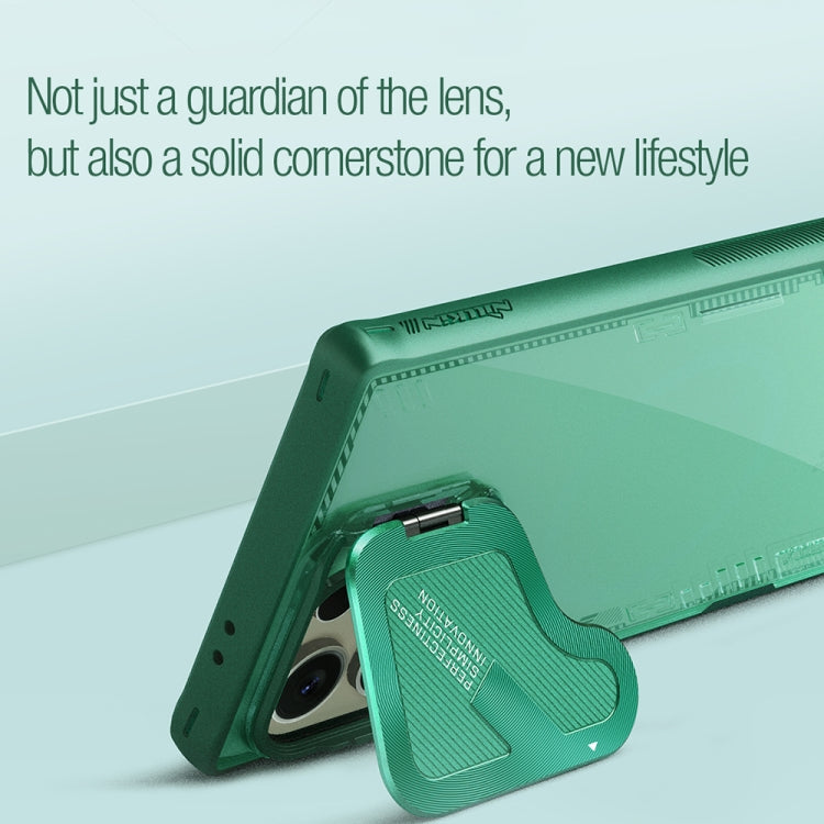 For Samsung Galaxy S24 Ultra 5G NILLKIN Ice Sky Prop Series Phone Case(Green) - Galaxy S24 Ultra 5G Cases by NILLKIN | Online Shopping UK | buy2fix