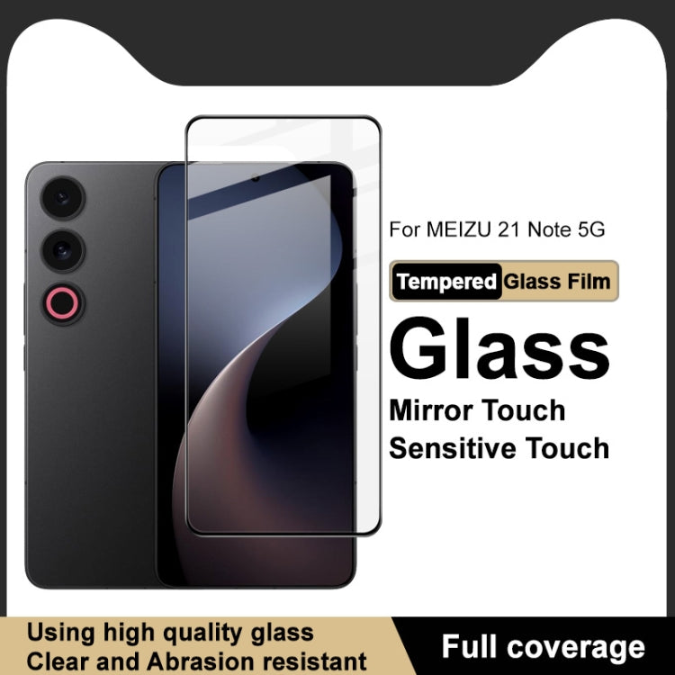 For Meizu 21 Note imak 9H Surface Hardness Full Screen Tempered Glass Film Pro+ Series - For Meizu by imak | Online Shopping UK | buy2fix