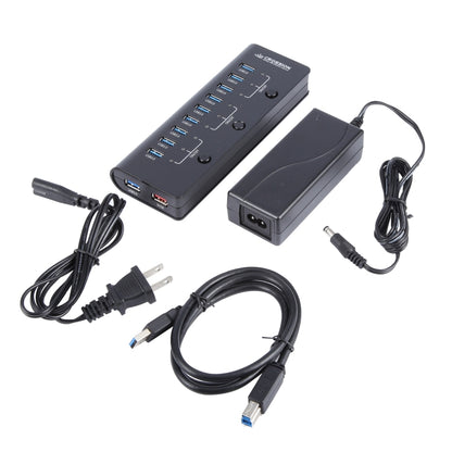 ORICO CRU3-H9C1 10 Port USB3.0 12V 4A HUB Power Adapter, Plug:AU Plug - Power Supply by ORICO | Online Shopping UK | buy2fix