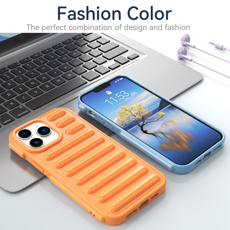 For iPhone 16 Pro Capsule Series Candy Color TPU Phone Case(Orange) - iPhone 16 Pro Cases by buy2fix | Online Shopping UK | buy2fix