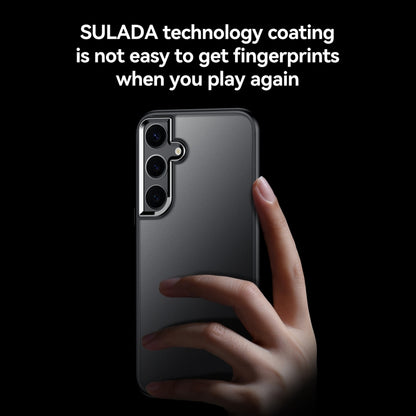 For Samsung Galaxy S24+ 5G SULADA Skin Feel Matte Shockproof Phone Case(Purple) - Galaxy S24+ 5G Cases by SULADA | Online Shopping UK | buy2fix