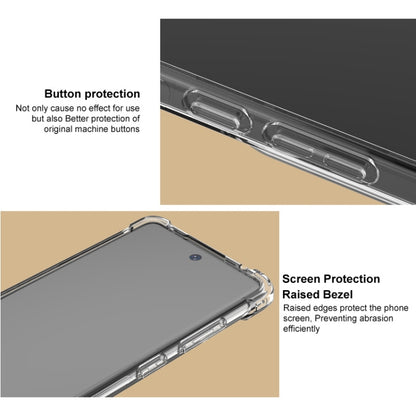 For HTC U24 Pro imak Shockproof Airbag TPU Phone Case(Matte Black) - HTC by imak | Online Shopping UK | buy2fix