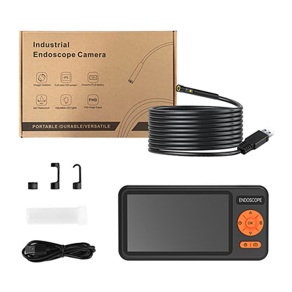 T29 5 inch IPS Screen 8mm Single Lens IP67 Waterproof Industrial Endoscope With Bracket, Length:2m -  by buy2fix | Online Shopping UK | buy2fix