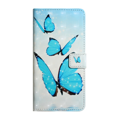 For Samsung Galaxy S25 Ultra 5G Oil Embossed 3D Drawing Leather Phone Case(3 Butterflies) - Galaxy S25 Ultra 5G Cases by buy2fix | Online Shopping UK | buy2fix