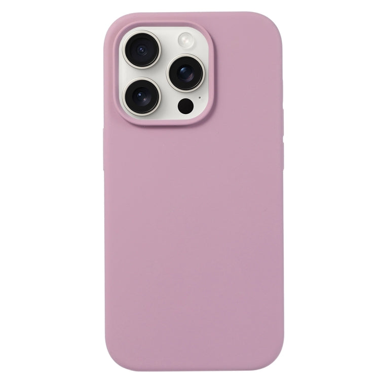 For iPhone 16 Pro Liquid Silicone Phone Case(Blackcurrant) - iPhone 16 Pro Cases by buy2fix | Online Shopping UK | buy2fix