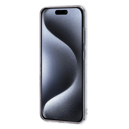 For iPhone 16 Pro IMD Marble TPU Phone Case(Grey) - iPhone 16 Pro Cases by buy2fix | Online Shopping UK | buy2fix