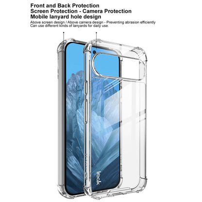 For Google Pixel 9 Pro XL IMAK Space Shield PC + TPU Airbag Shockproof Phone Case(Transparent) - Google Cases by imak | Online Shopping UK | buy2fix