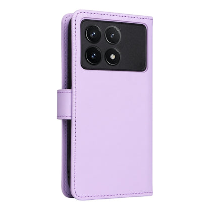 For Redmi K70 / K70 Pro BETOPNICE BN-005 2 in 1 Detachable Imitate Genuine Leather Phone Case(Light Purple) - K70 Pro Cases by BETOPNICE | Online Shopping UK | buy2fix