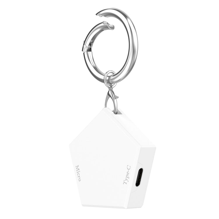 For OnePlus Watch 2R Portable Smart Watch Charger(White) - Charger by buy2fix | Online Shopping UK | buy2fix