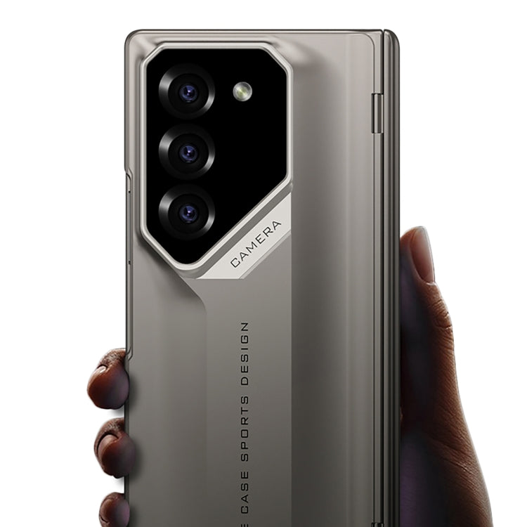 For Samsung Galaxy Z Fold6 GKK Integrated Folding Supercar Phone Case(Titanium Grey) - Galaxy Z Fold6 5G Cases by GKK | Online Shopping UK | buy2fix