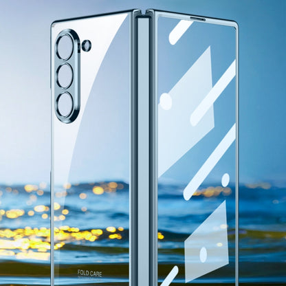 For Samsung Galaxy Z Fold6 GKK Integrated Electroplating Phantom Full Coverage Phone Case(Transparent) - Galaxy Z Fold6 5G Cases by GKK | Online Shopping UK | buy2fix