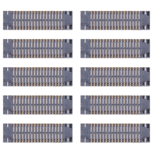 For Samsung Galaxy A04e SM-A042F 10pcs Motherboard LCD Display FPC Connector - Galaxy A Series Parts by buy2fix | Online Shopping UK | buy2fix