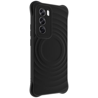 For OPPO Reno12 Global IMAK UC-6 Series Manbo Frosting Soft Phone Case(Black) - Reno12 Cases by imak | Online Shopping UK | buy2fix