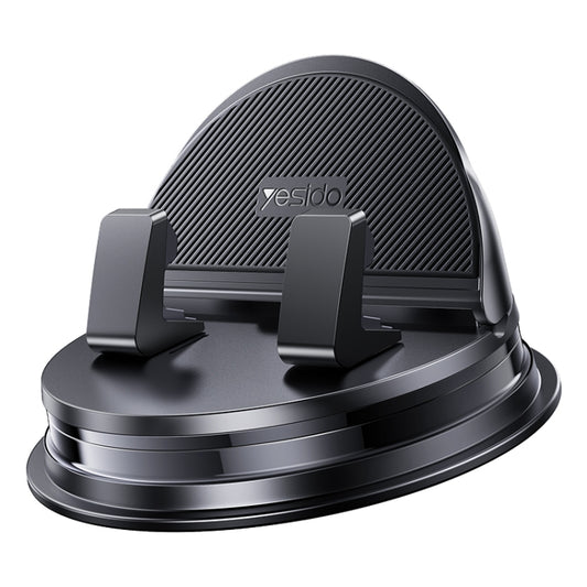 Yesido C268 Car Dashboard 360 Degree Rotating Base Phone Holder(Black) - Car Holders by Yesido | Online Shopping UK | buy2fix