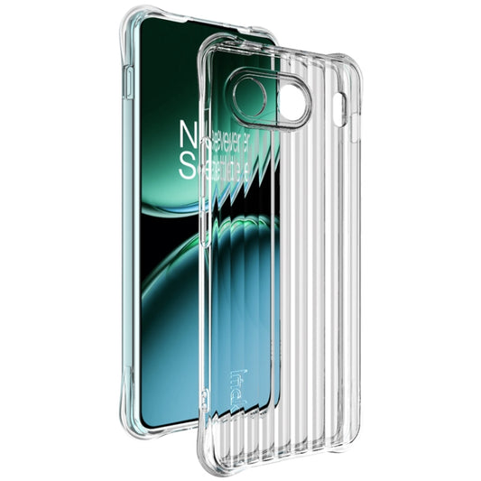 For OnePlus Nord 4 IMAK Corrugated Texture Airbag TPU Phone Case(Transparent) - OnePlus Cases by imak | Online Shopping UK | buy2fix