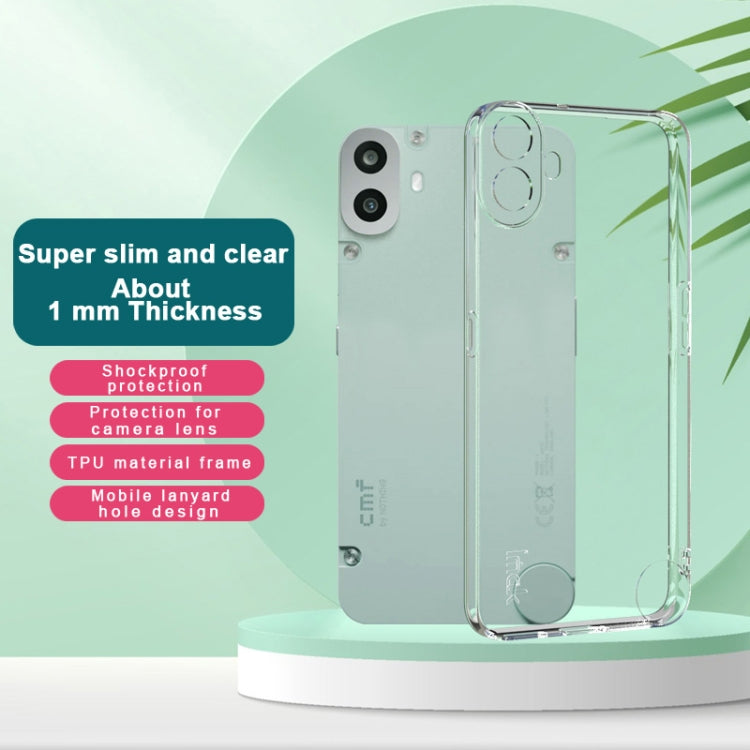 For Nothing CMF Phone 1 imak UX-5 Series Transparent Shockproof TPU Protective Case(Transparent) - More Brand by imak | Online Shopping UK | buy2fix