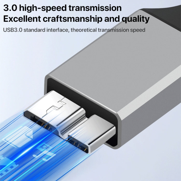 USB 3.0 A Female to Micro B Mobile Hard Disk Adapter Cable, Length:0.2m - USB 3.0 by buy2fix | Online Shopping UK | buy2fix