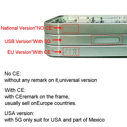 For iPhone 15 Plus Middle Frame Bezel Plate with Side Keys + Card Tray, Version:CE EU Version(Green) - LCD Related Parts by buy2fix | Online Shopping UK | buy2fix