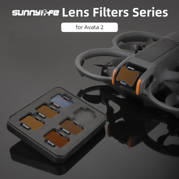 For DJI Avata 2 Sunnylife Camera Lens Filter, Filter:5 in 1 ND8/16/32/64/128 - Mavic Lens Filter by Sunnylife | Online Shopping UK | buy2fix