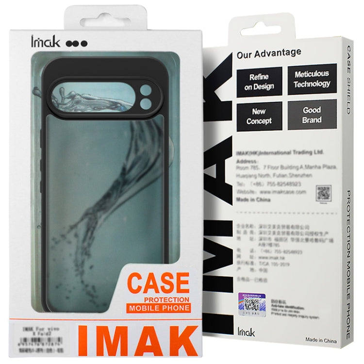 For Asus ROG Phone 9 / 9 Pro imak UX-9B Series Four Corners Tiny Airbag Shockproof Phone Case(Black) - ASUS Cases by imak | Online Shopping UK | buy2fix