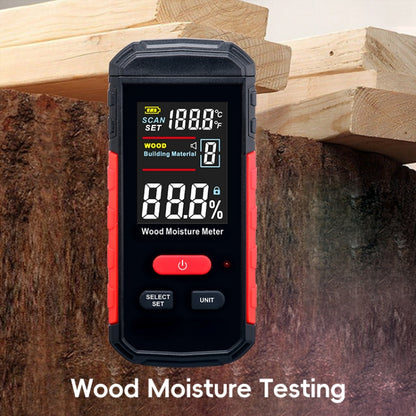 Wintact WT635 Wood Moisture Meter with 10 Gears - PH & Moisture Meter by Wintact | Online Shopping UK | buy2fix