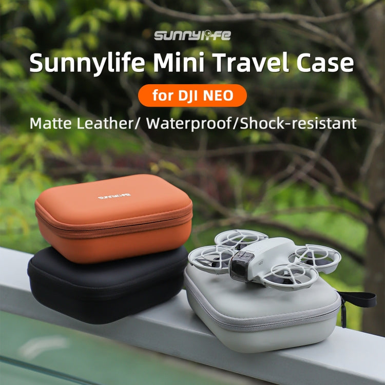 For DJI Neo Sunnylife Body Storage Case Box Suitcase(Black) - Backpacks & Bags by Sunnylife | Online Shopping UK | buy2fix