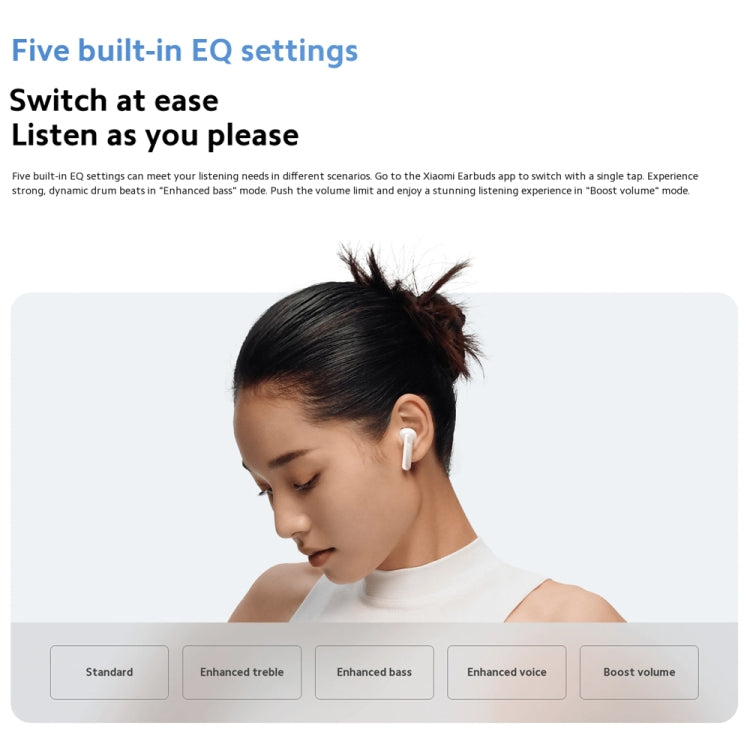 Original Xiaomi Redmi Buds 6 Active BT5.4 In-ear True Wireless Earbuds(Blue) - In Ear Wired Earphone by Xiaomi | Online Shopping UK | buy2fix