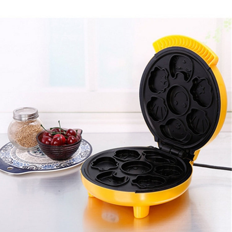 Household Cake Machine Double-sided Heating Baking Machine, Plug Type:AU Plug(Yellow) - Bulit-in Ovens & Accessories by buy2fix | Online Shopping UK | buy2fix