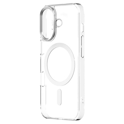 For iPhone 16 ZGA Magsafe Clear PC Tempered Glass Phone Case(Transparent) - iPhone 16 Cases by ZGA | Online Shopping UK | buy2fix