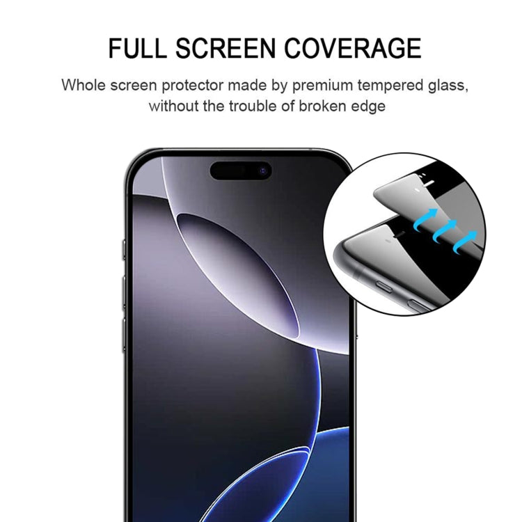 For iPhone 16 Pro Max 25pcs Full Glue Screen Tempered Glass Film - iPhone 16 Pro Max Tempered Glass by buy2fix | Online Shopping UK | buy2fix