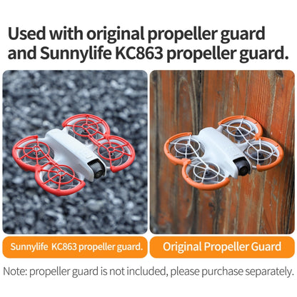 For DJI Neo Sunnylife Propeller Protective Guard Anti-collision Ring Cover(Red) - DIY Propeller by Sunnylife | Online Shopping UK | buy2fix