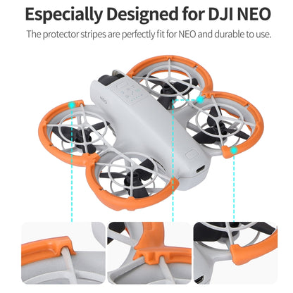 For DJI Neo Sunnylife Propeller Protective Guard Anti-collision Ring Cover(Orange) - Others by Sunnylife | Online Shopping UK | buy2fix