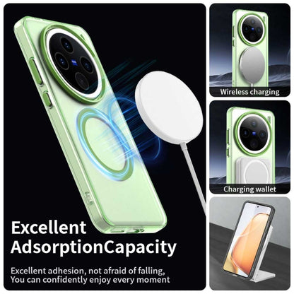 For vivo X200 Candy Magsafe PC Hybrid TPU Phone Case(Green) - X200 Cases by buy2fix | Online Shopping UK | buy2fix