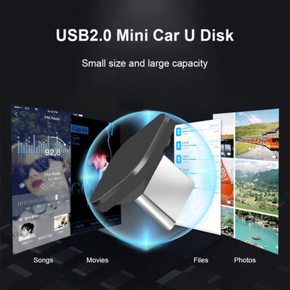 Car USB-C / Type-C Interface Mini Metal U Disk, Capacity:32GB - USB Flash Drives by buy2fix | Online Shopping UK | buy2fix