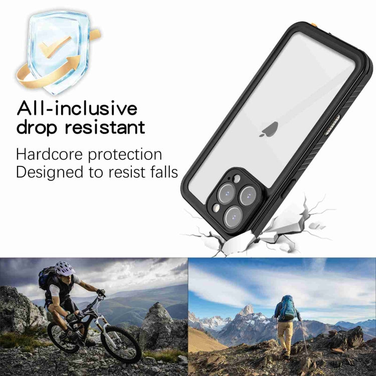 For iPhone 16 Pro RedPepper IP68 Waterproof Triple-proof Phone Case(Black) - iPhone 16 Pro Cases by RedPepper | Online Shopping UK | buy2fix