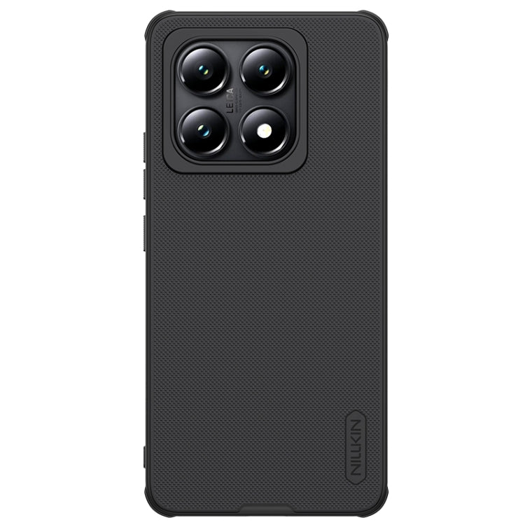 For Xiaomi 14T NILLKIN Frosted Shield Pro Magnetic Phone Case(Black) - 14T Cases by NILLKIN | Online Shopping UK | buy2fix