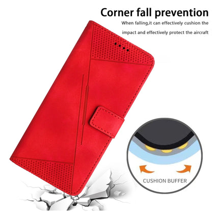 For Samsung Galaxy S25 Ultra 5G Dream Triangle Leather Phone Case with Long Lanyard(Red) - Galaxy S25 Ultra 5G Cases by buy2fix | Online Shopping UK | buy2fix