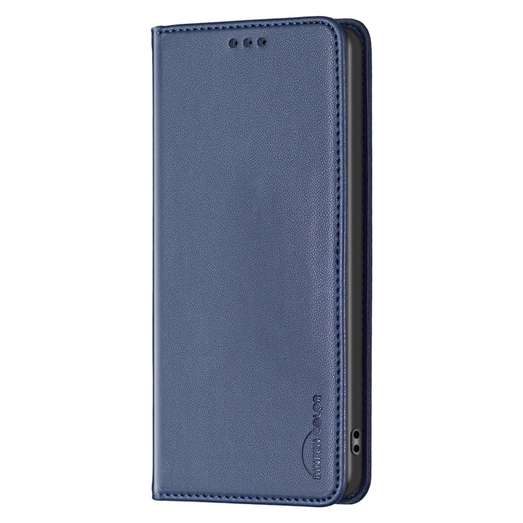 For Samsung Galaxy S25 Ultra 5G Magnetic Leather Phone Case(Blue) - Galaxy S25 Ultra 5G Cases by buy2fix | Online Shopping UK | buy2fix